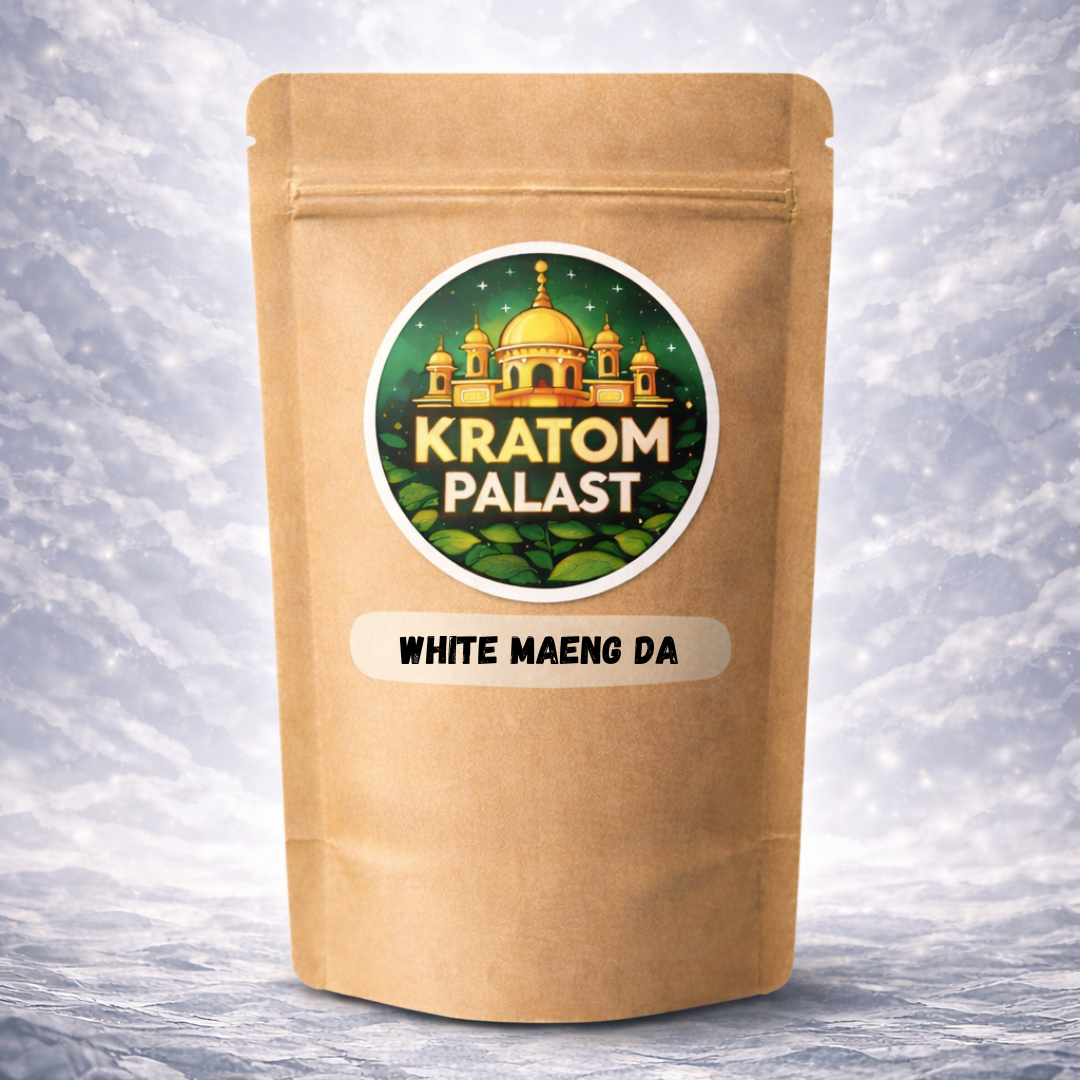 White Kratom Pulver – besondere Sorte in Qualität Maeng da